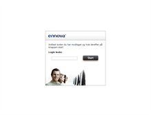 Tablet Screenshot of etu.ennova.dk